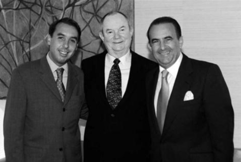 Emilio Azcarraga, Gustavo Cisneros y Jerry Perenchio
